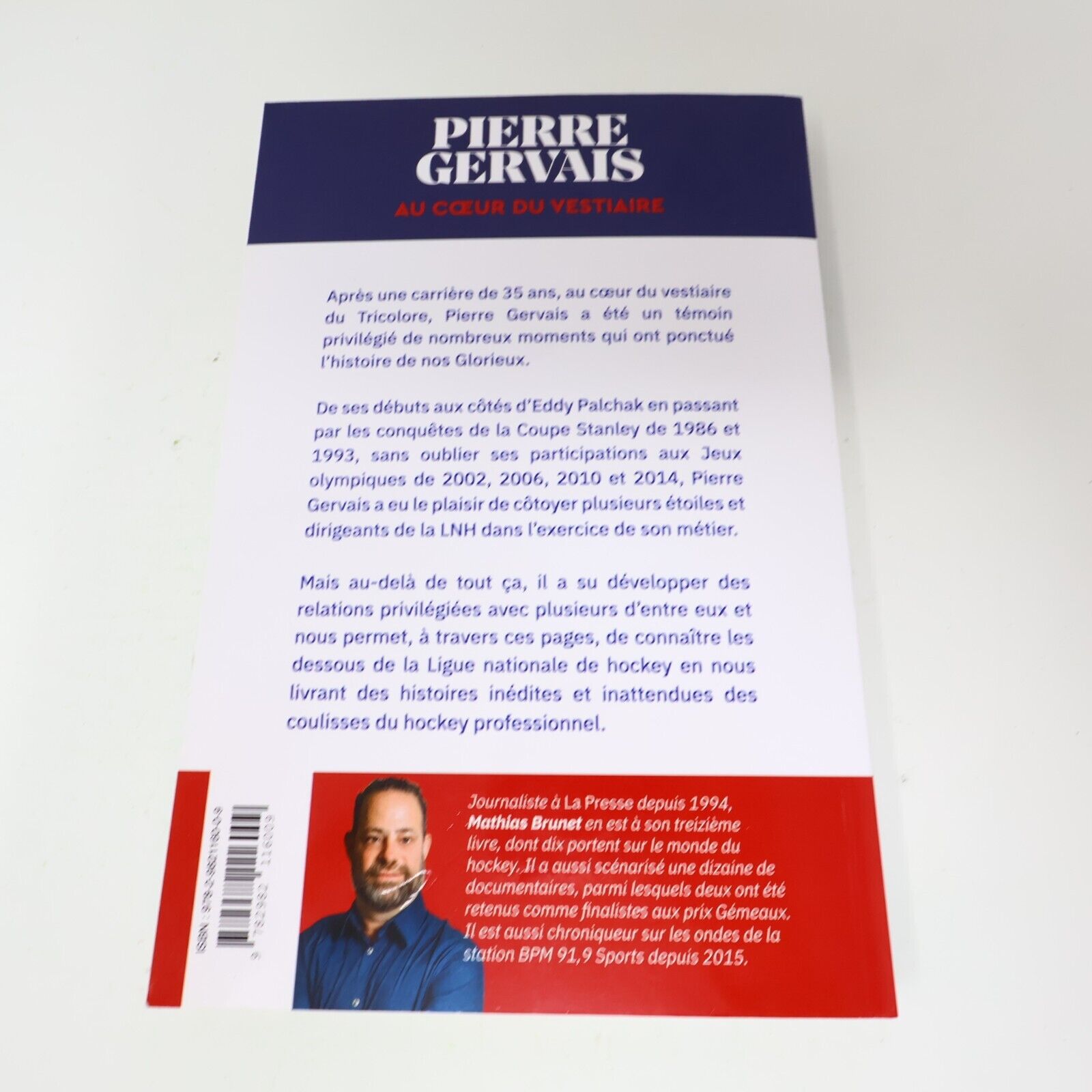 2022 Pierre Gervais au Coeur du Vestiaire Mathias Brunet Hockey Ovation Français