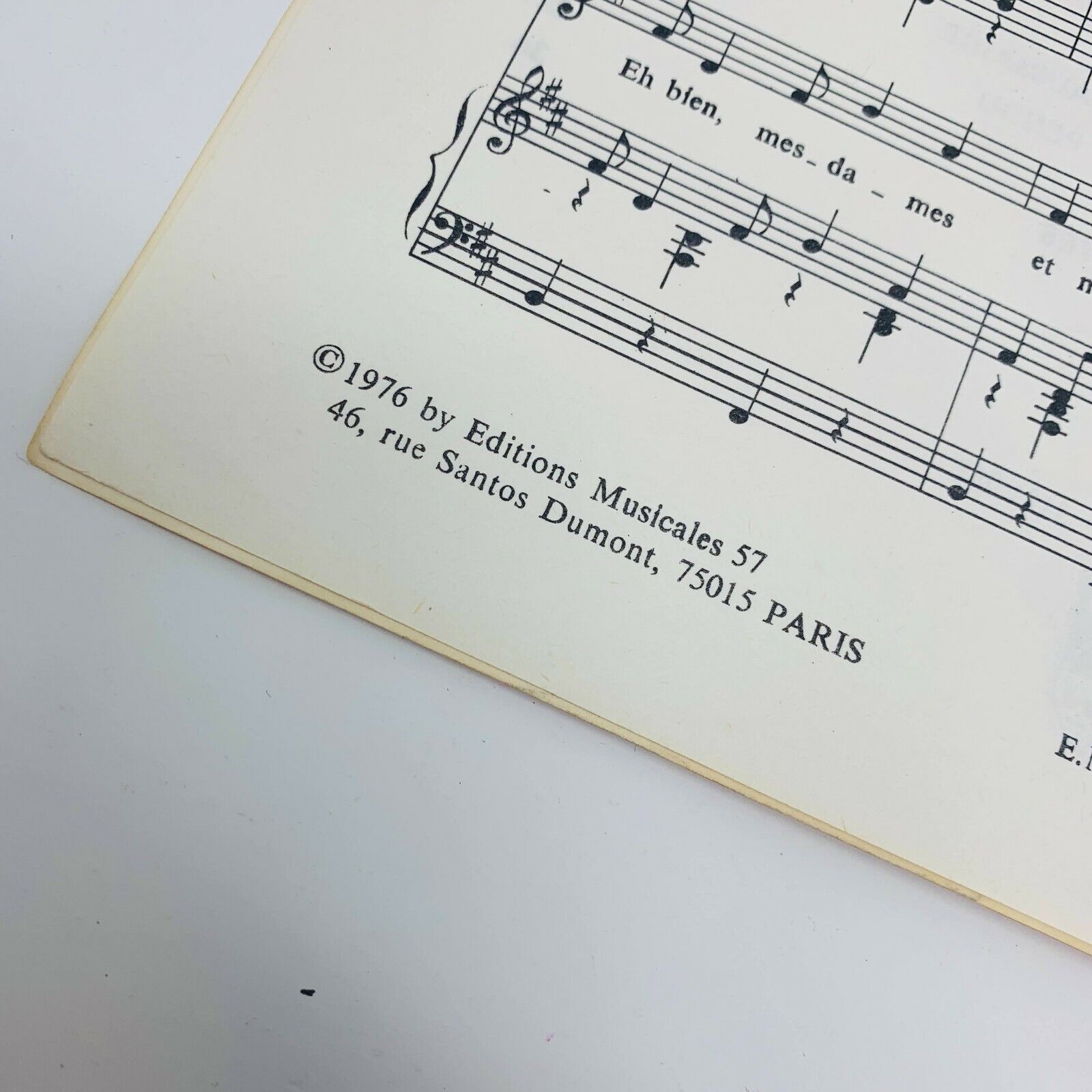 1970s Georges Brassens Album 12 & 14 Éditions Musicales Partitions Songbook Lot