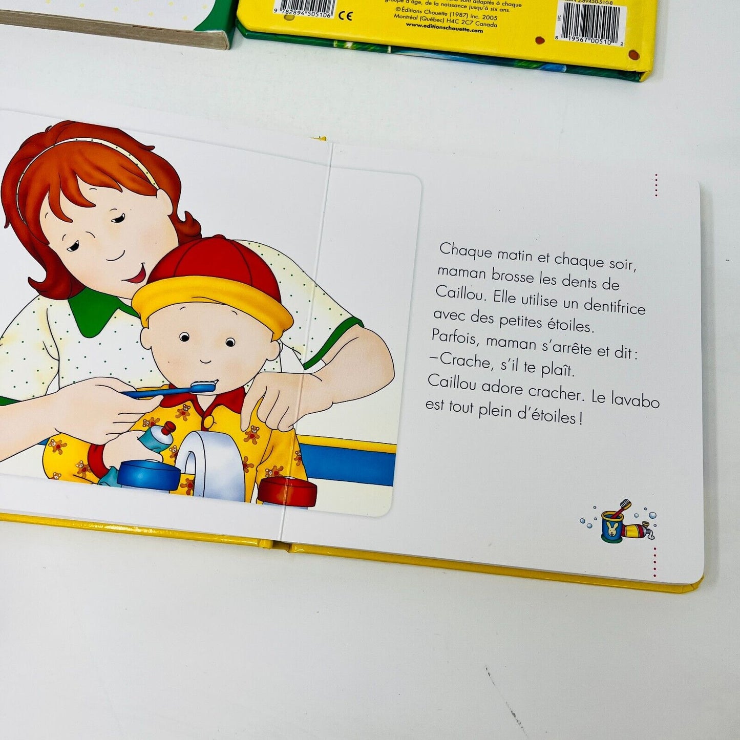 8x Caillou Jeunes Enfants Histoires Français Lot Livres Young Children French