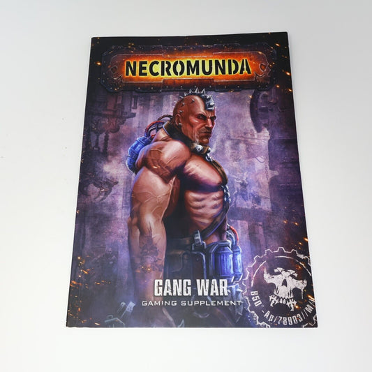 2017 Necromunda Gang War #1 Fantasy RPG Gaming Supplement Games Workshop Book PB