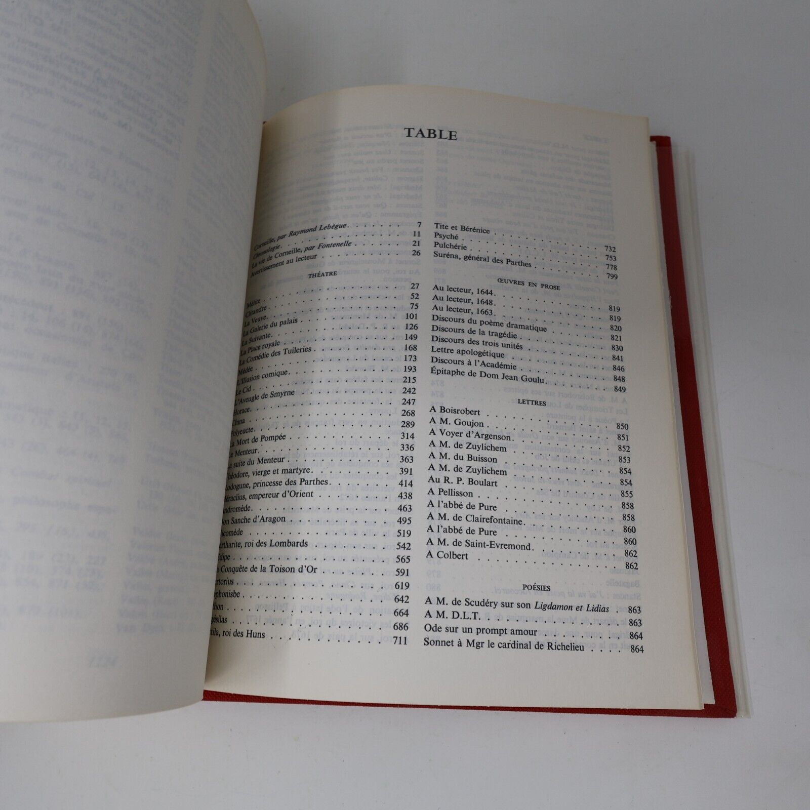 1964 L'Intégrale Corneille Oeuvres Complètes de Pierre Corneille Seuil Omnibus