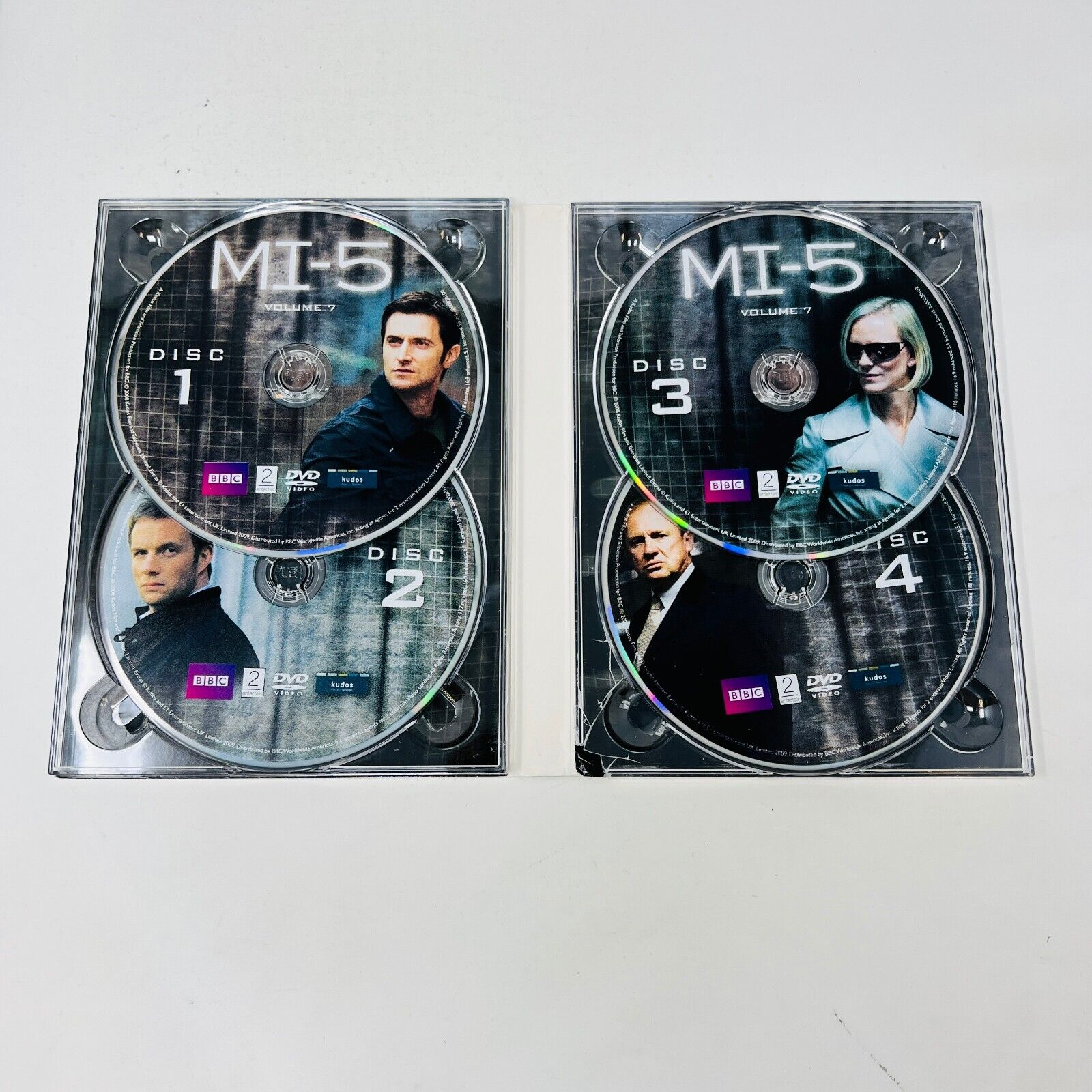 MI-5 Volume 7 DVD 2010 4-Disc Set Tested Region 1 NTSC BBC TV Television Series