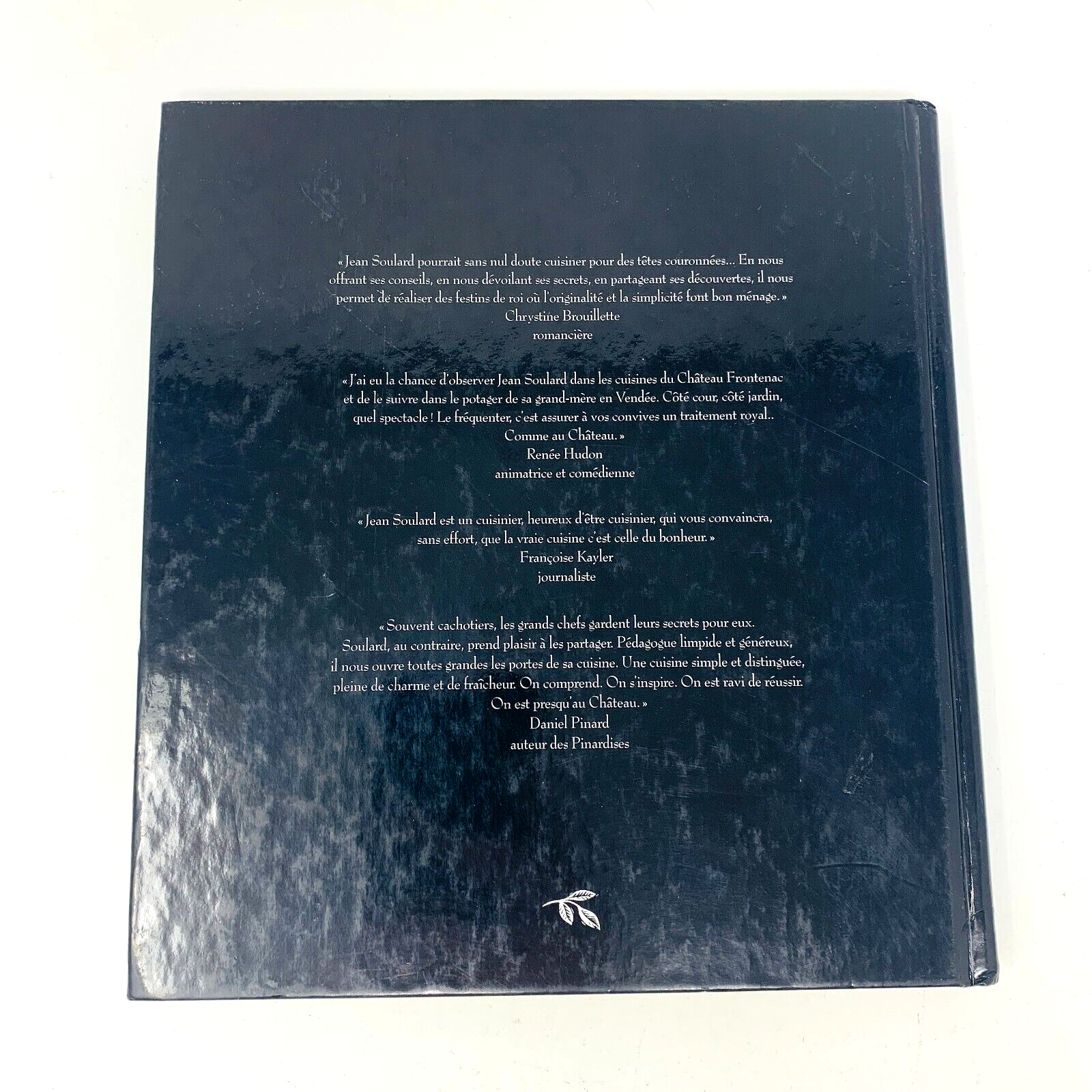 1995 Comme au Château Frontenac de Jean Soulard Livre de Recettes Cuisine Québec