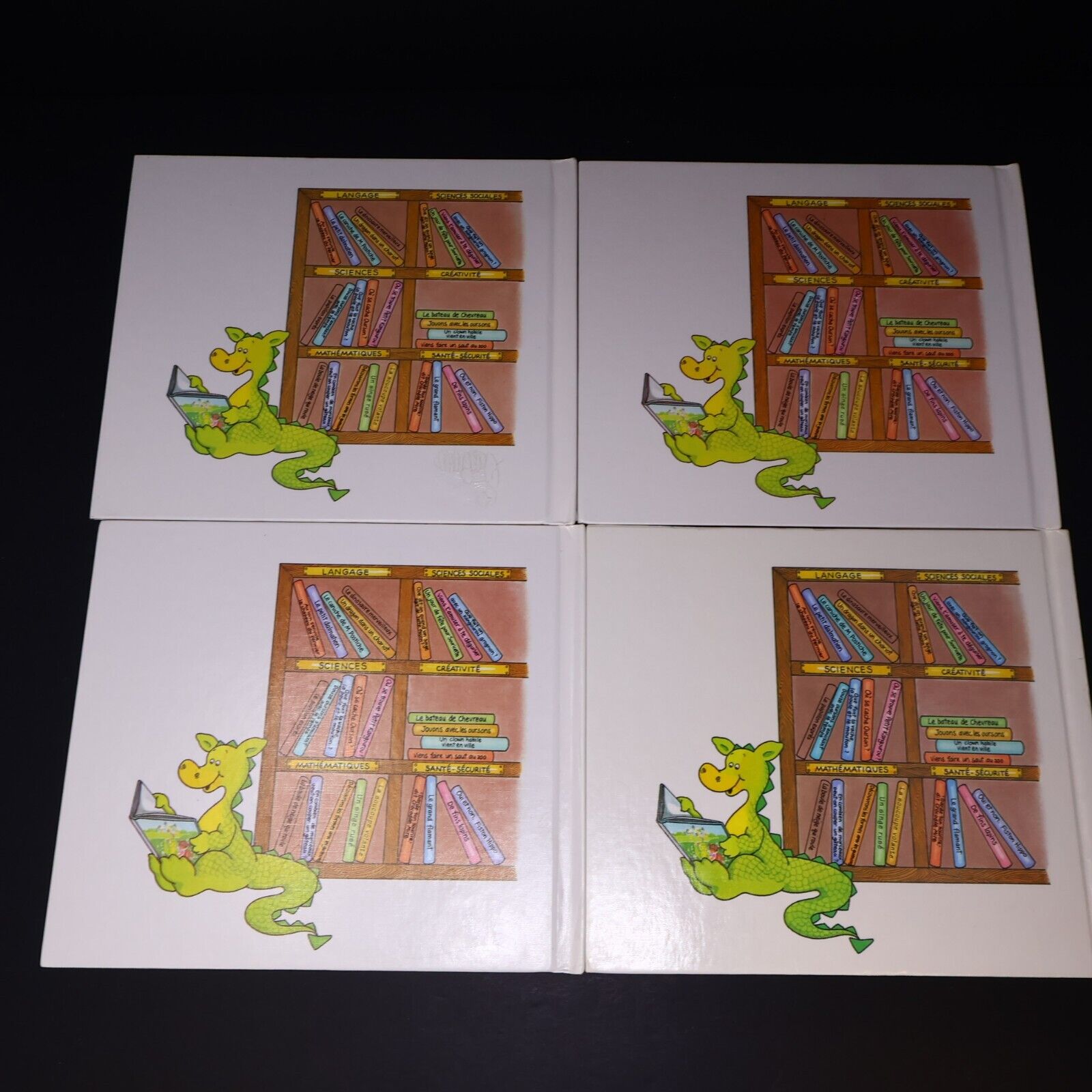 Lot 13 Livres Le Château Magique du Livre Jane Belk Moncure Grolier Français HC