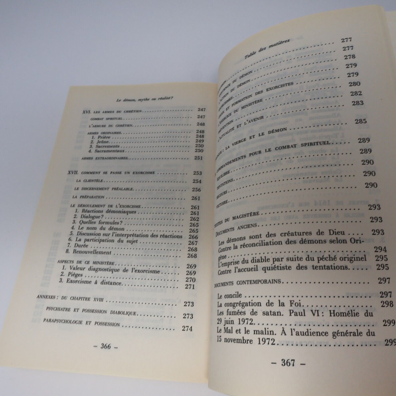 1995 Le Démon Mythe ou Réalité? de René Laurentin Paperback PB Fayard Religion