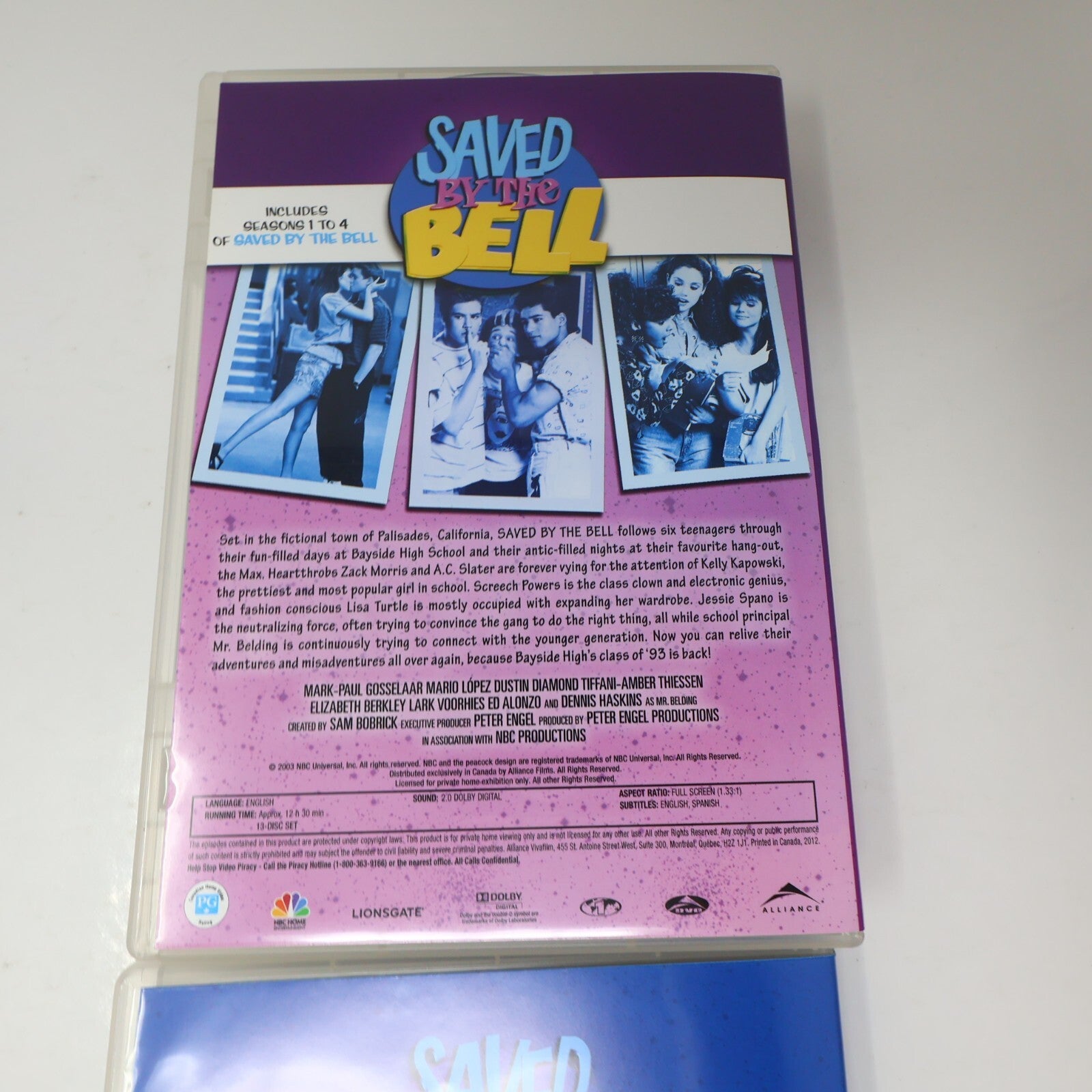 Saved by the Bell The Complete Collection DVD TV NTSC Region 1 Tested 4:3 2012