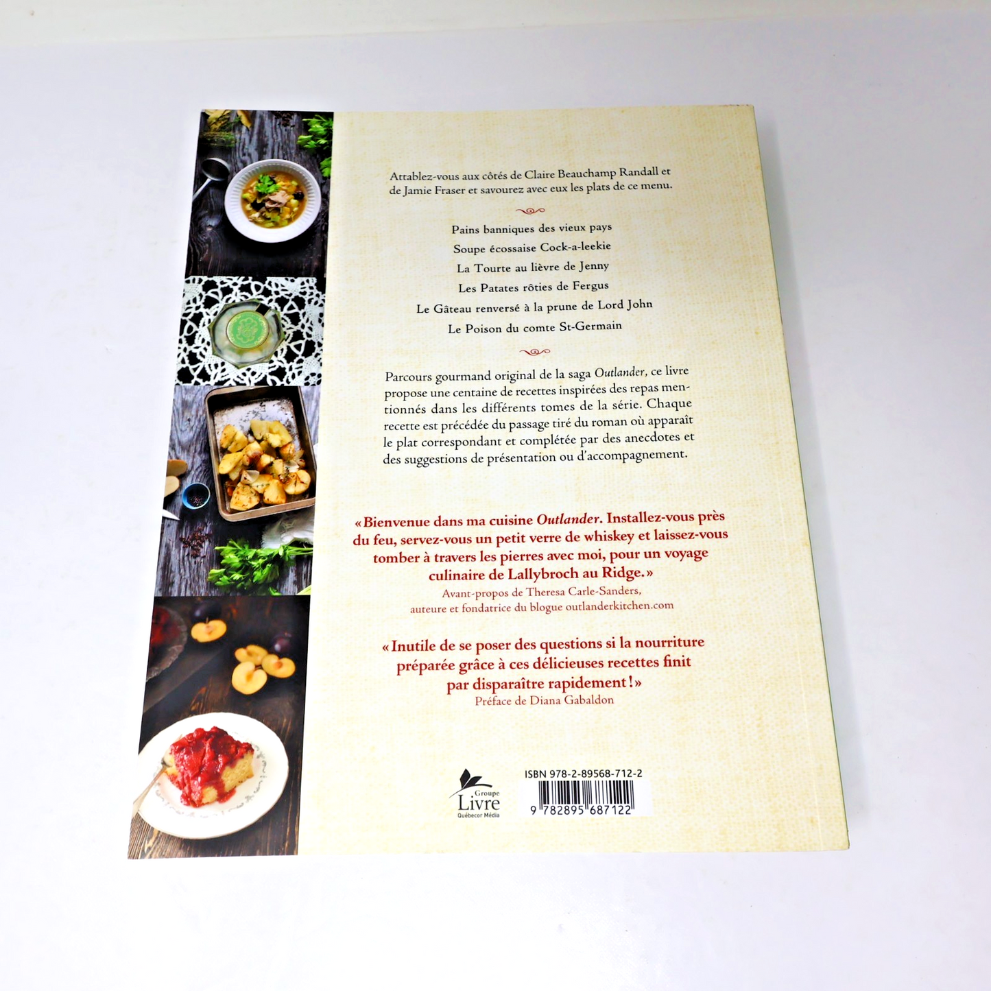 Dans la Cuisine de Outlander Theresa Carle-Sanders Le Chardon et le Tartan 2017