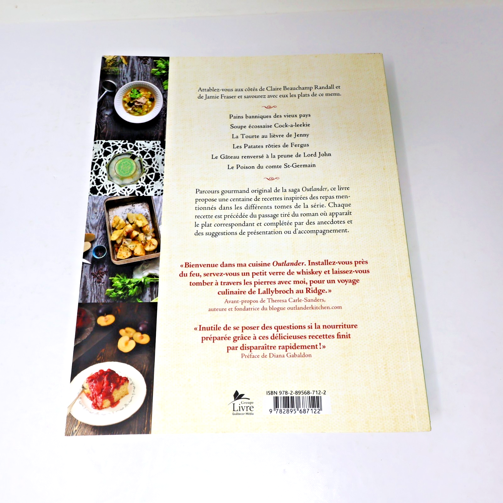 Dans la Cuisine de Outlander Theresa Carle-Sanders Le Chardon et le Tartan 2017