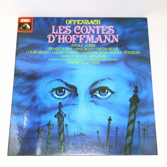 Offenbach Les Contes D'Hoffmann Geori Boué Bovy 3 LP Record Disque 2C 153-1415/3