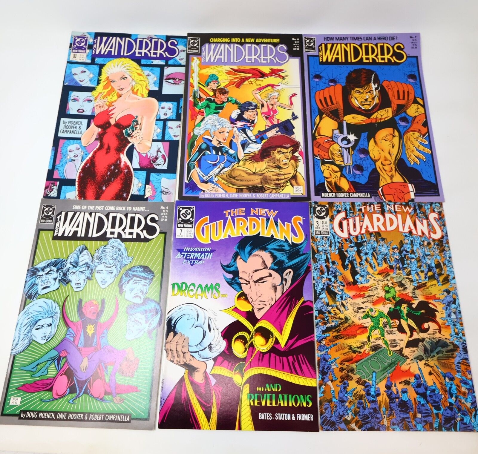 Lot 35 Comics Dc Mixed Legion 89 Wanderers Haywire Checkmate 1980s-90s PB