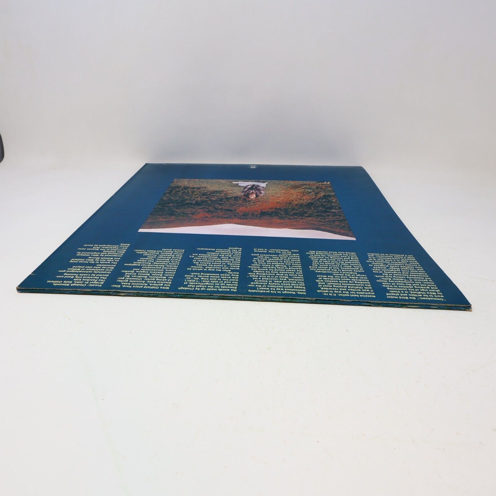 Mike Oldfield Ommadawn LP Record Vinyl PZ 33913 Columbia Canada 1975 EX/VG+