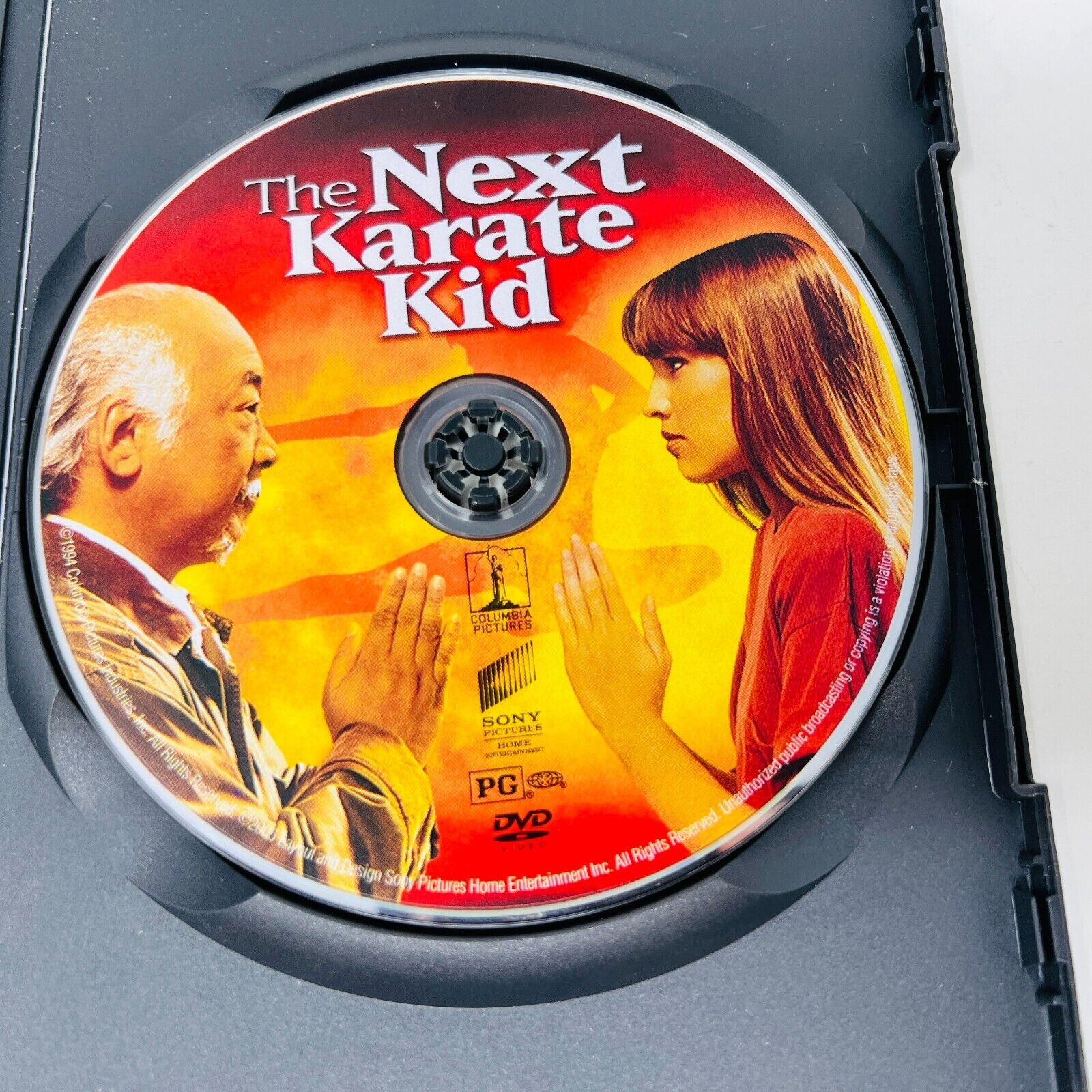 2005 Le Nouveau Karaté Kid DVD Testé en Français Pat Morita/Hilary Swank NTSC