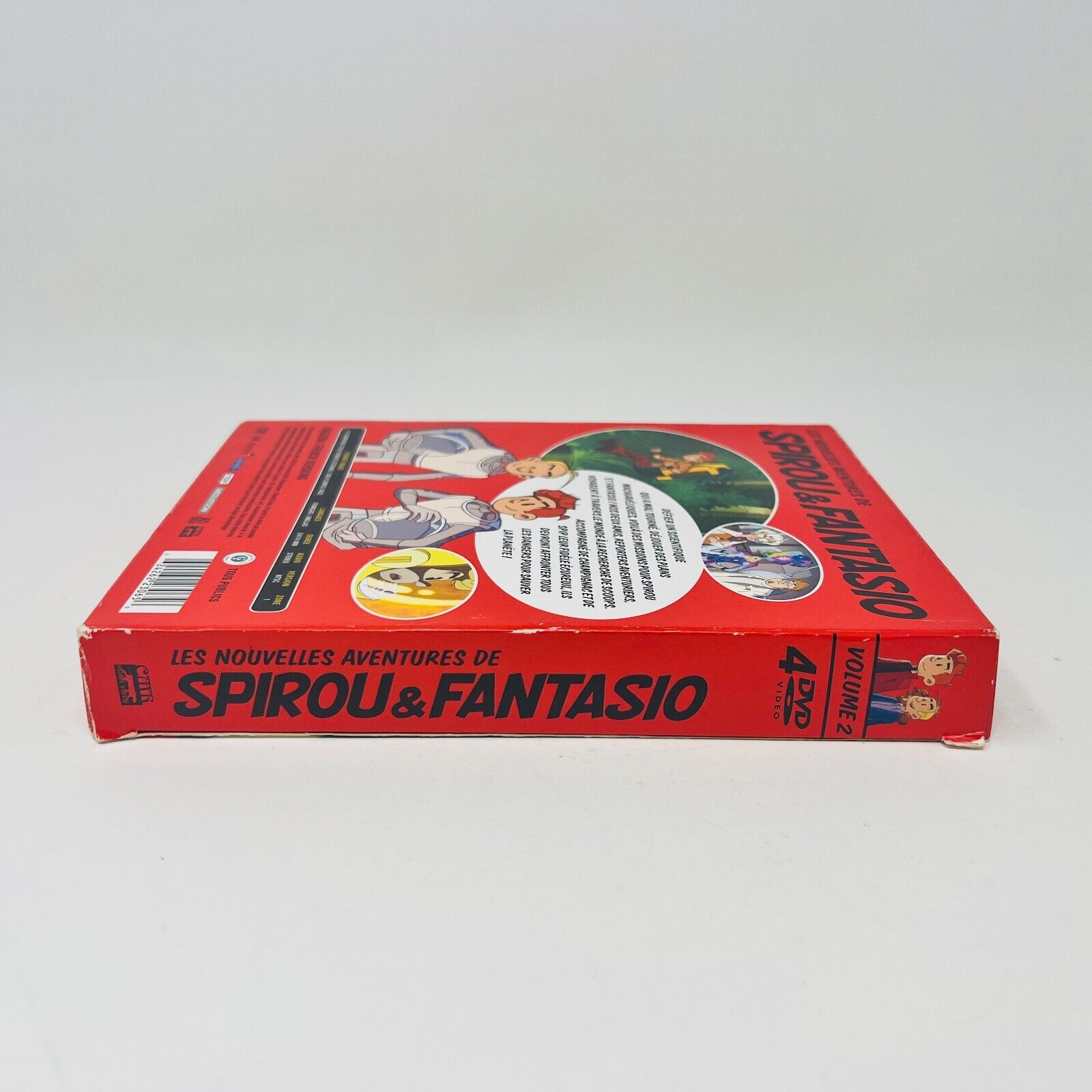 Les Nouvelles Aventures De Spirou & Fantasio Volume 2 Testé DVD NTSC 19 Épisodes