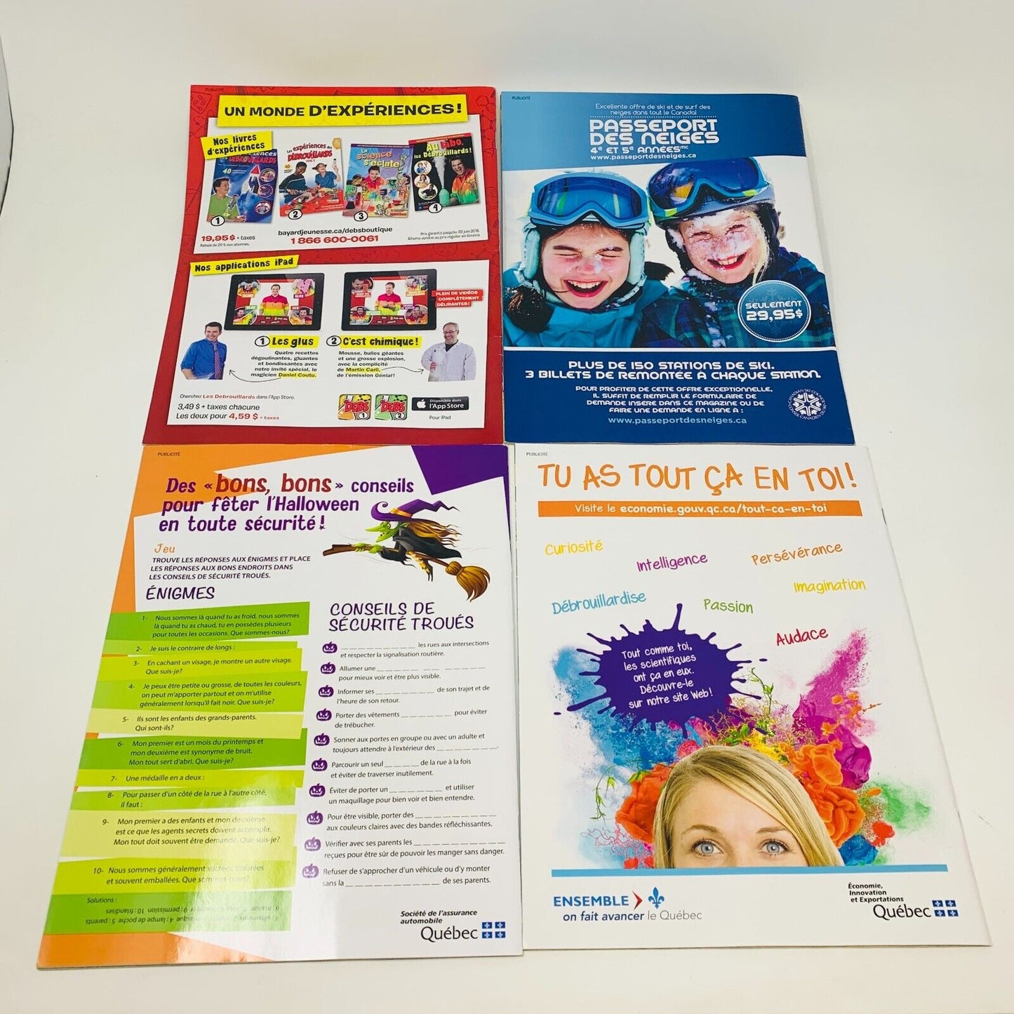 16x Les Débrouillards Magazines Enfants Français 2015-20 Années Incomplètes Lot