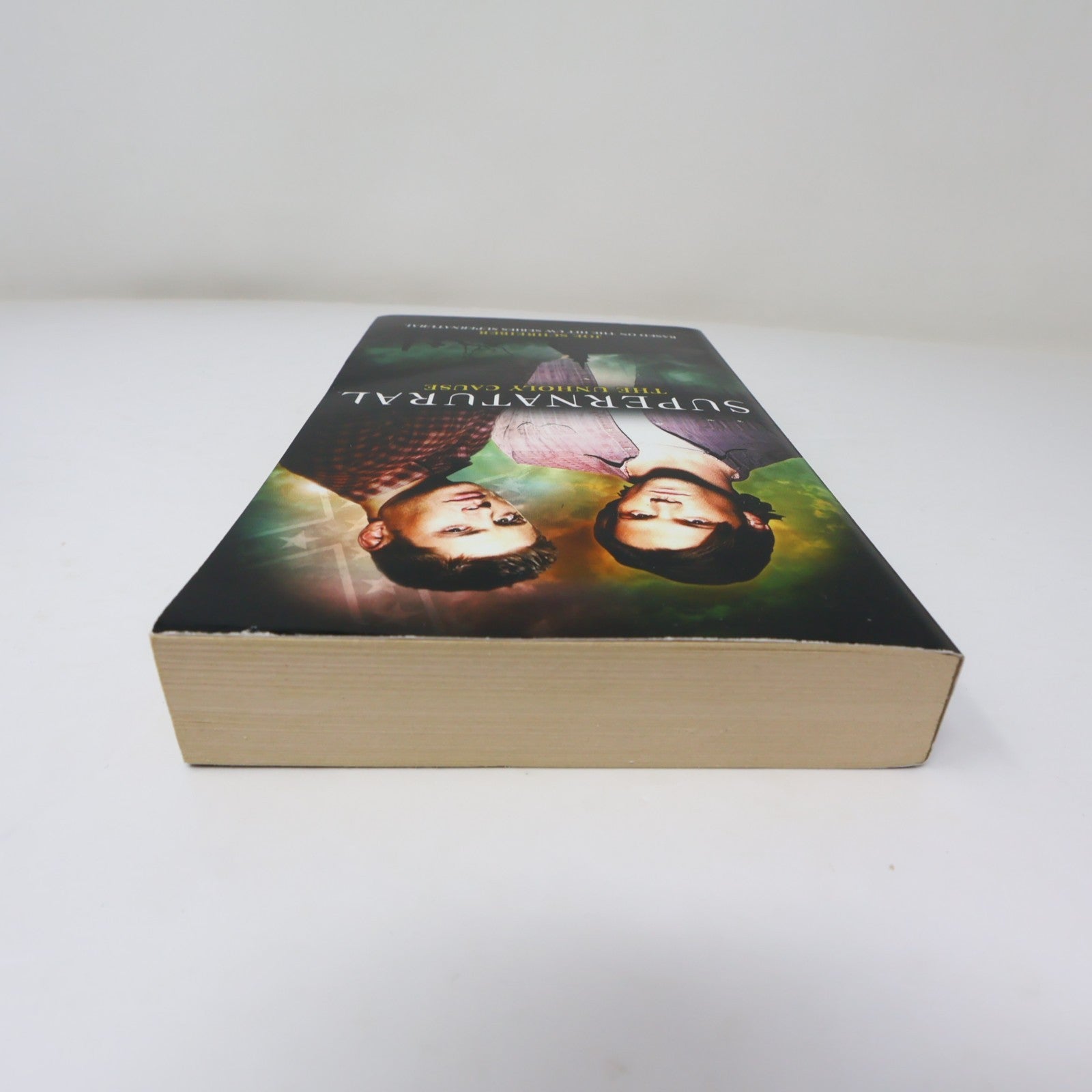 Supernatural The Unholy Cause Joe Schreiber Titan Books 2010 PB Horror Fantasy