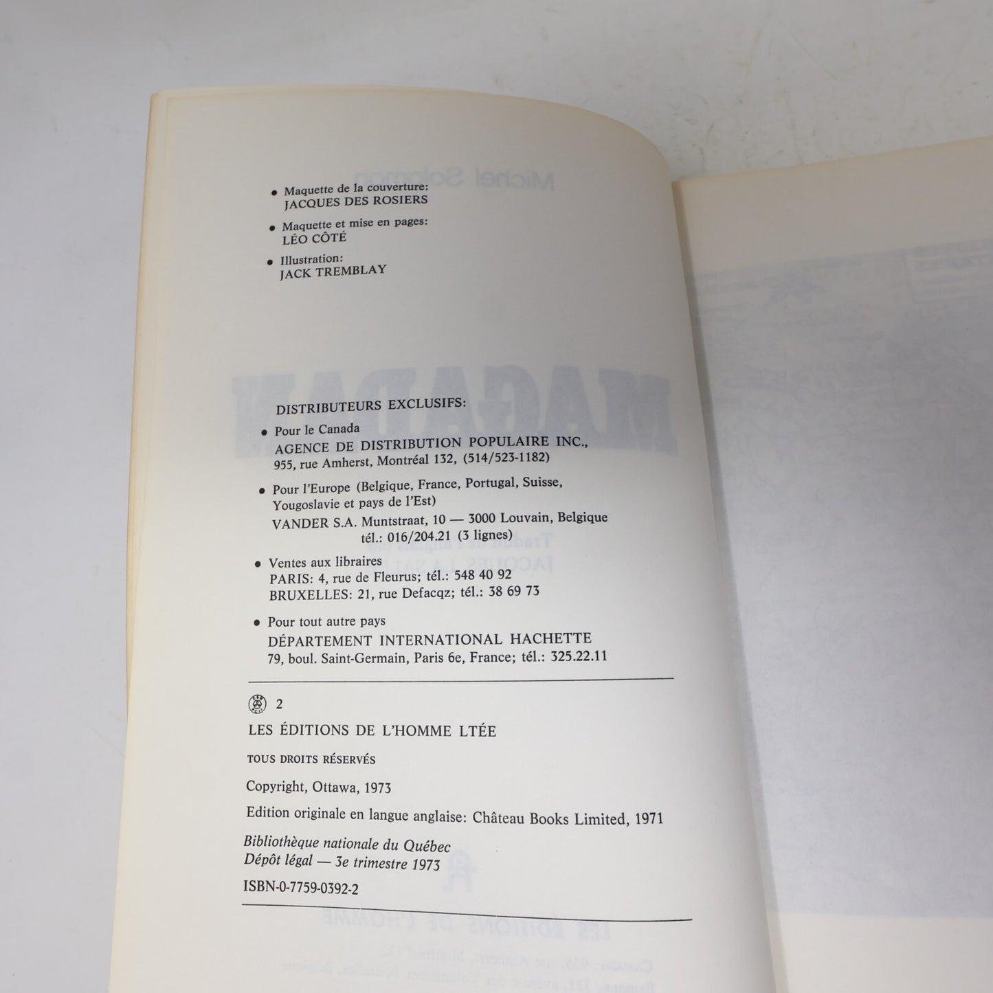 1973 Magadan l'Enfer de la Sibérie Michel Solomon De L'homme Biographie Histoire