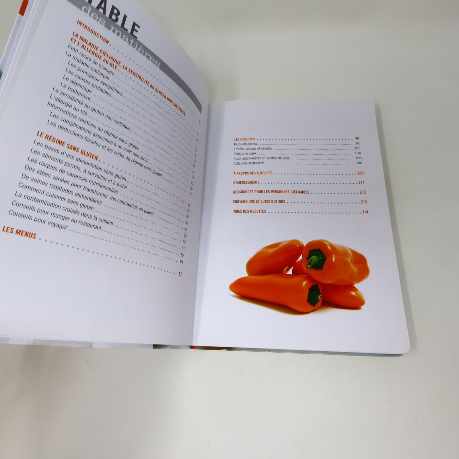 Sans Gluten Lot 4 Livres Cuisine Santé Soir de Semaine 21 Jours Menus Recettes