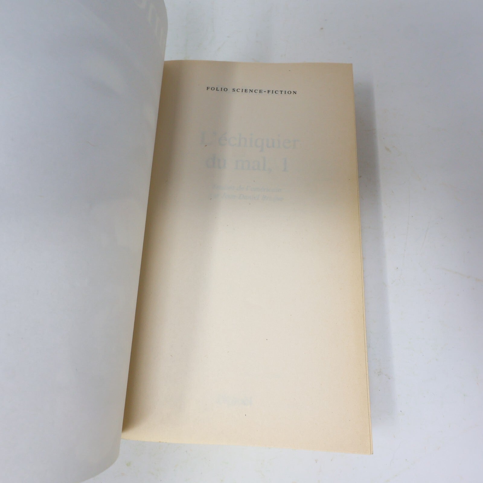 L'Échiquier du Mal #1-2 Folio SF Série Complète Lot 2 Livres Dan Simmons Denoël