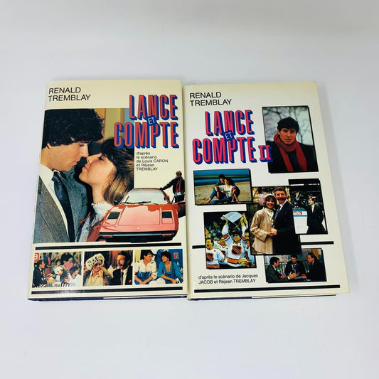 Lance et Compte 1-2 Renald/Réjean Tremblay Lot de 2 Livres Hockey Pierre Lambert