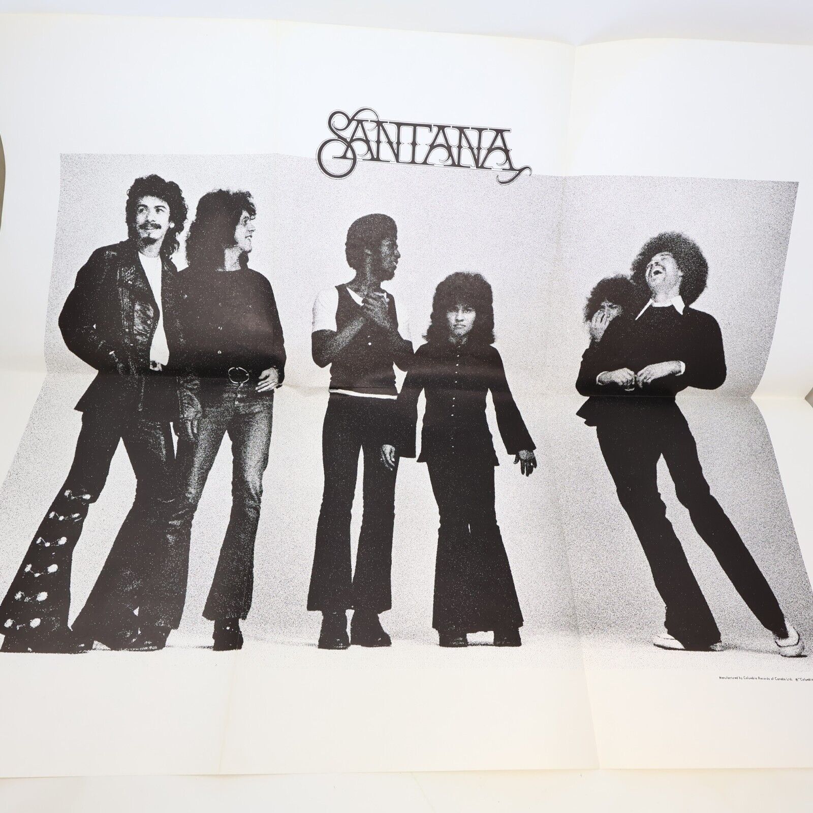 Santana Abraxas LP Record Vinyl Poster Columbia KC 30130 Canada 70s Oye Como Va