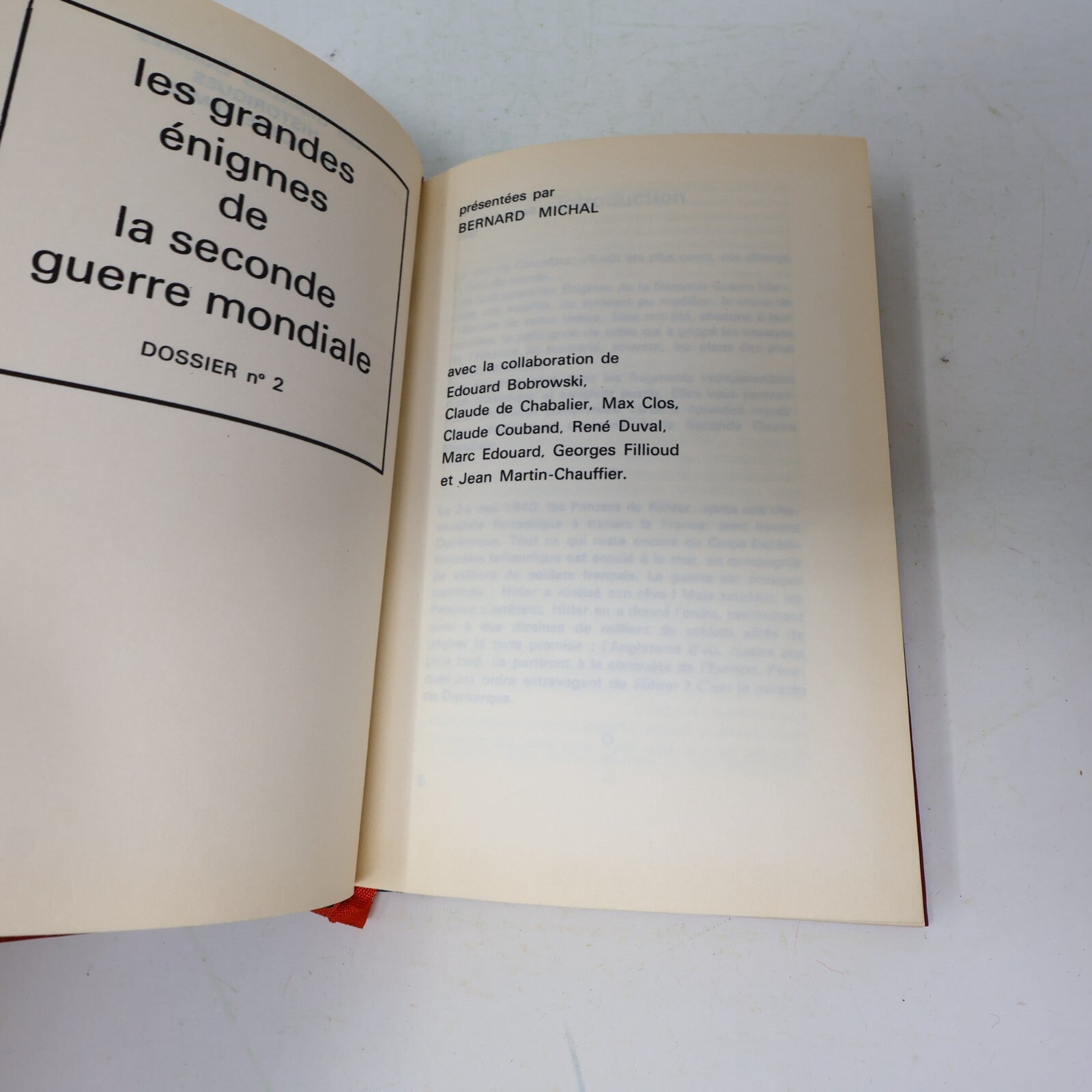 Les Grandes Énigmes Guerre Froide Seconde Guerre Mondiale Entre Deux Guerres Lot