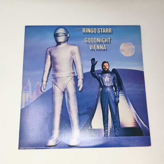 Ringo Starr Goodnight Vienna LP Record Vinyl 1974 EMI Records SW-3417 Occapella