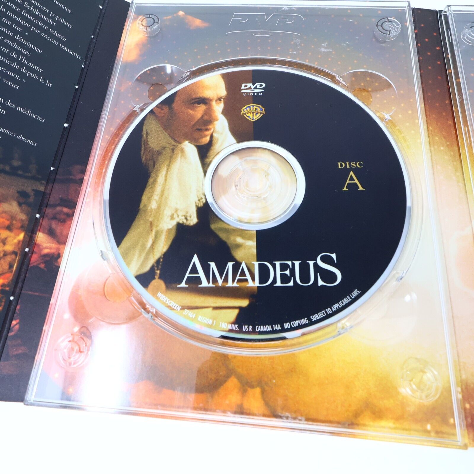 Amadeus Montage du Réalisateur DVD Français NTSC Testé Milos Forman Tom Hulce