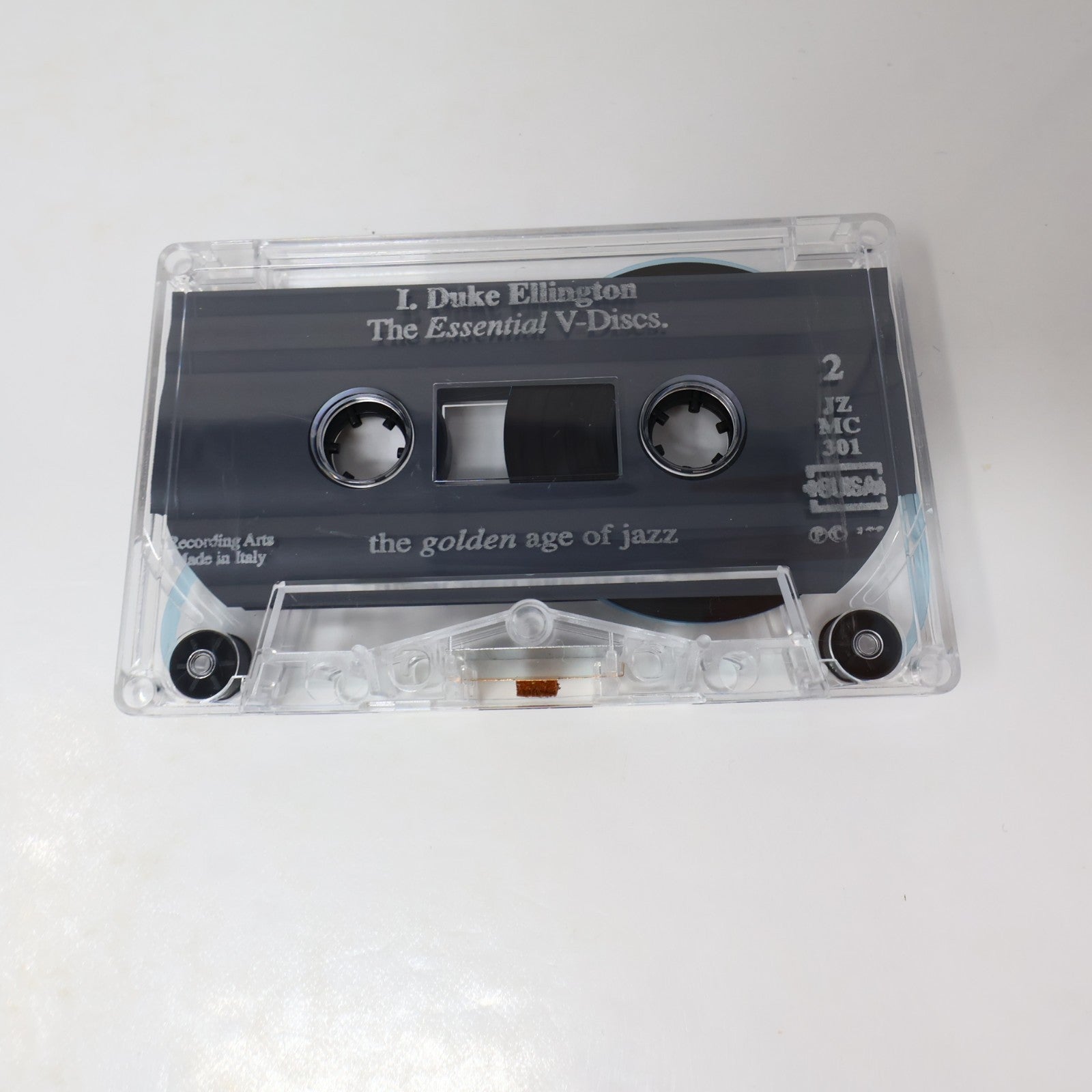 Duke Ellington 2 Cassettes Lot The Ellington Suites/The Essential V-Discs Jazz