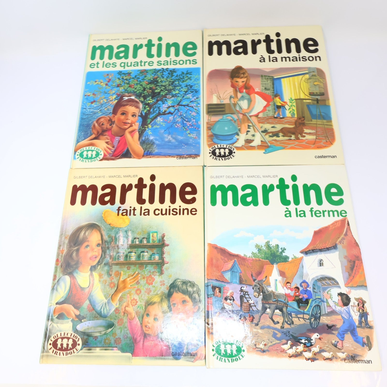 Martine Lot 28 Livres Gilbert Delahaye/Marcel Marlier Casterman Enfants HC Books