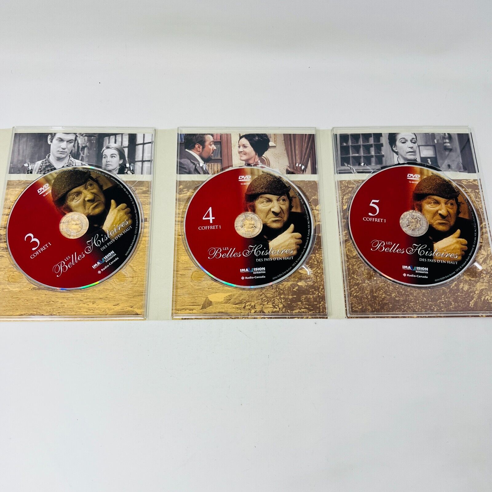 Les Belles Histoires des Pays d'en Haut Coffret 1 DVD Testé Séraphin Donalda