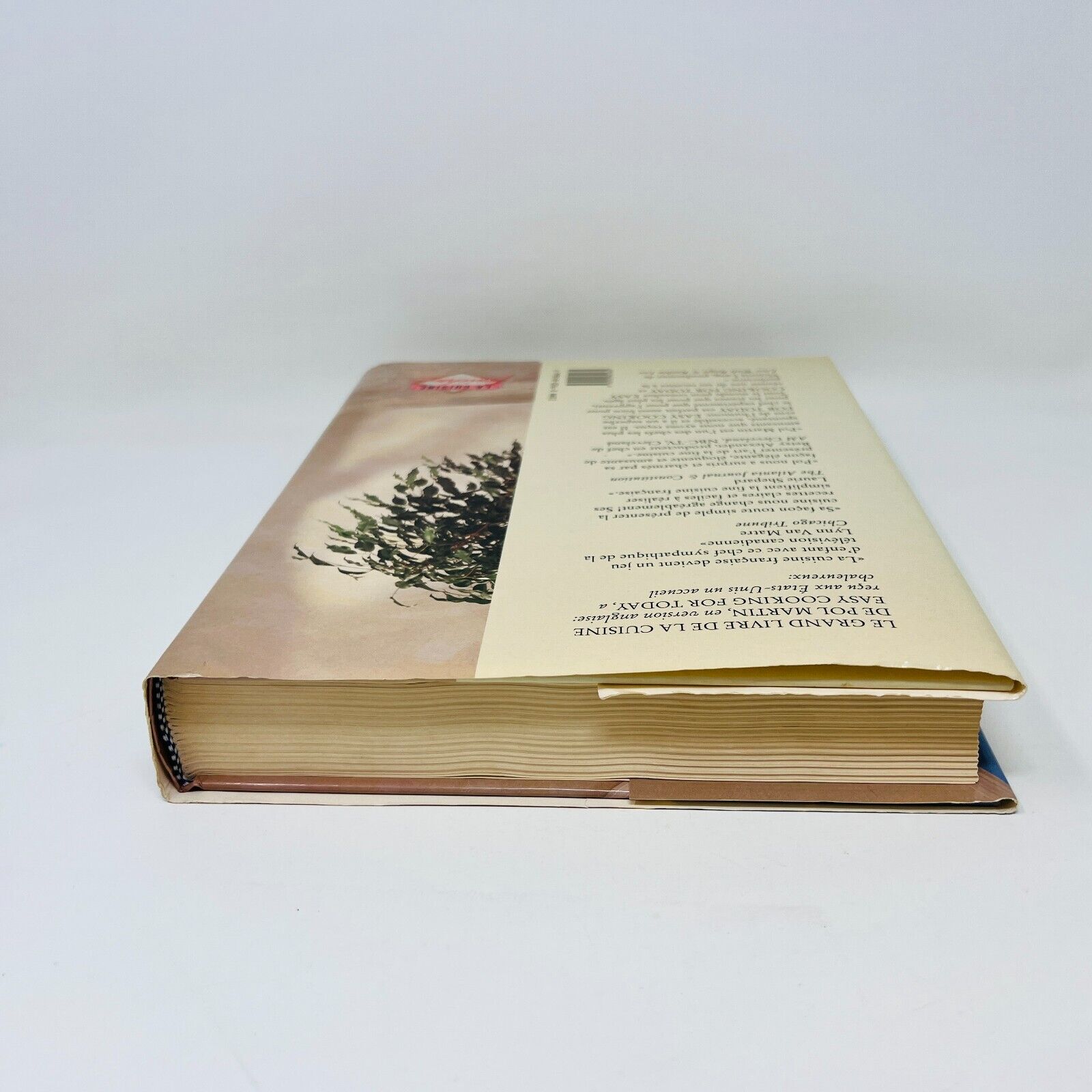 1989 Chef Pol Martin D'un Délice à L'Autre Livre Recettes Cuisine Brimar French