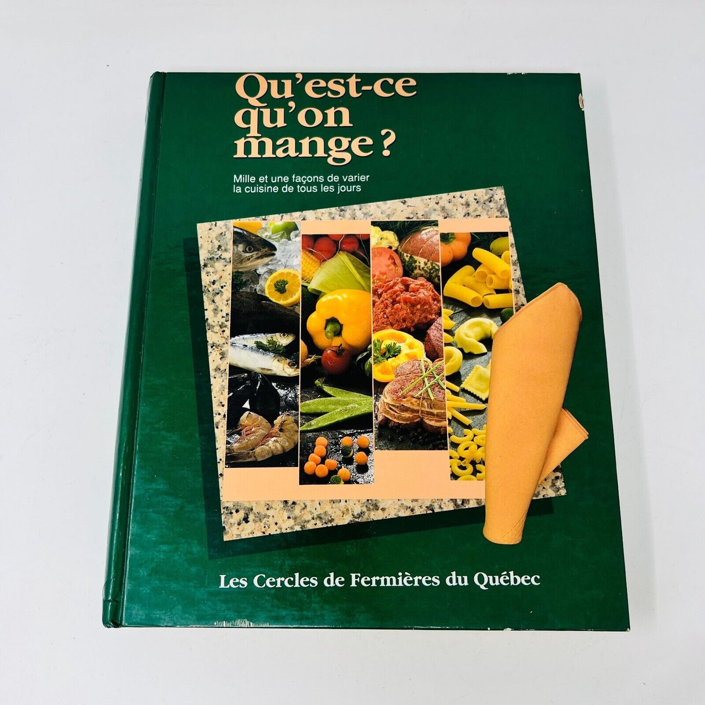 Qu'est-ce qu'on Mange? #1-5 Série Complète Recettes Cercles Fermières Québec Lot