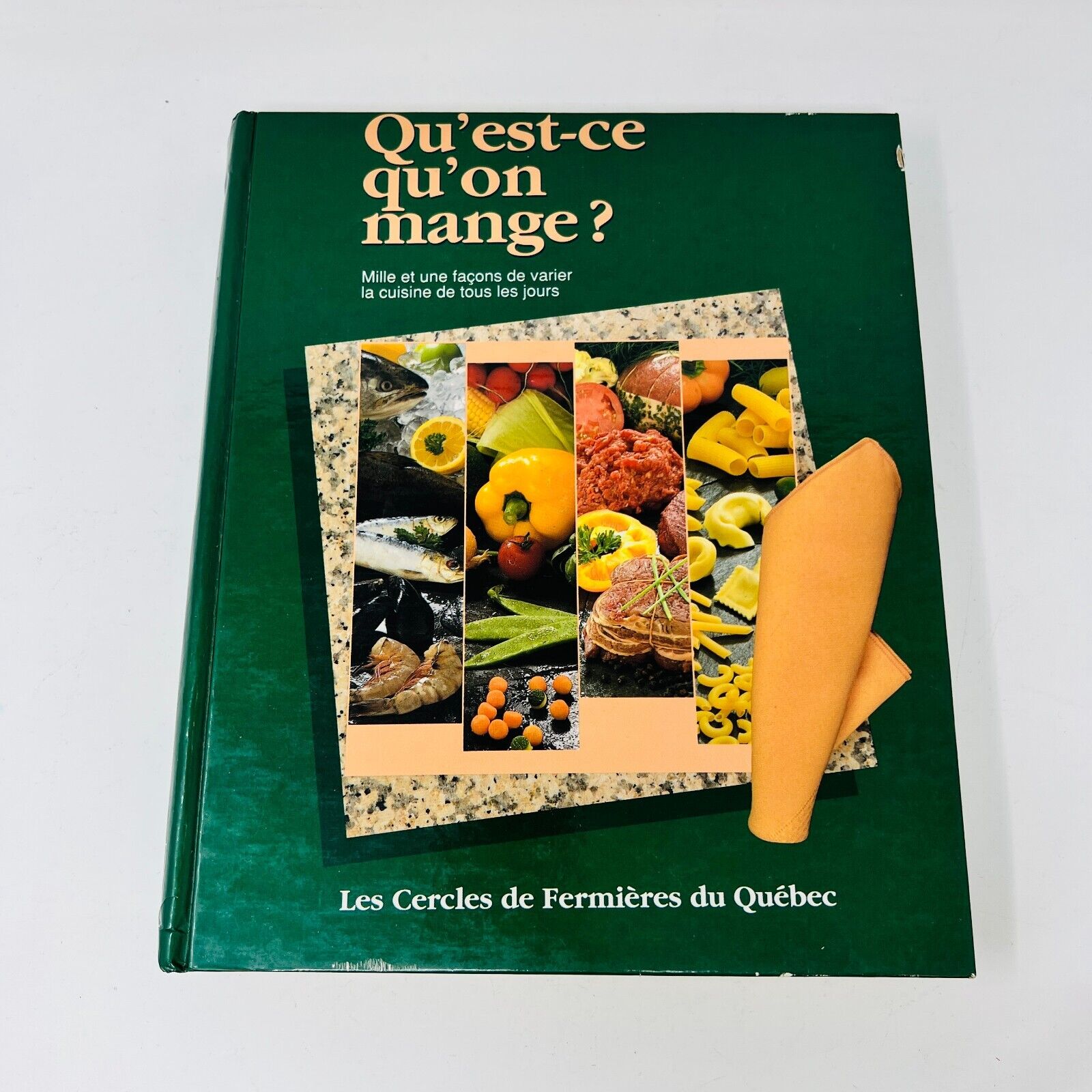 Qu'est-ce qu'on Mange? #1-5 Série Complète Recettes Cercles Fermières Québec Lot