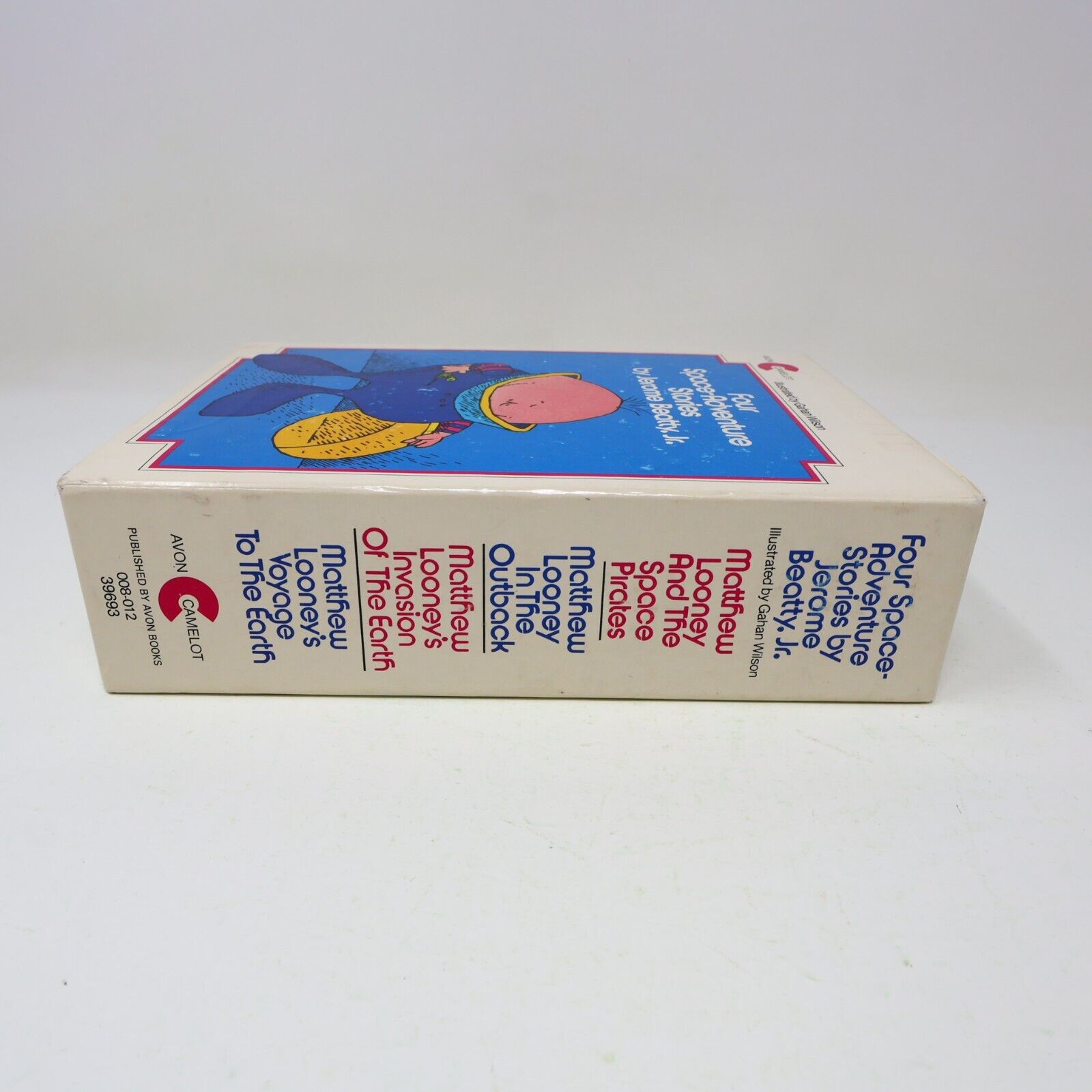 Four Space-Adventure Stories Matthew Looney Jerome Beatty Jr. Box Set Avon Books