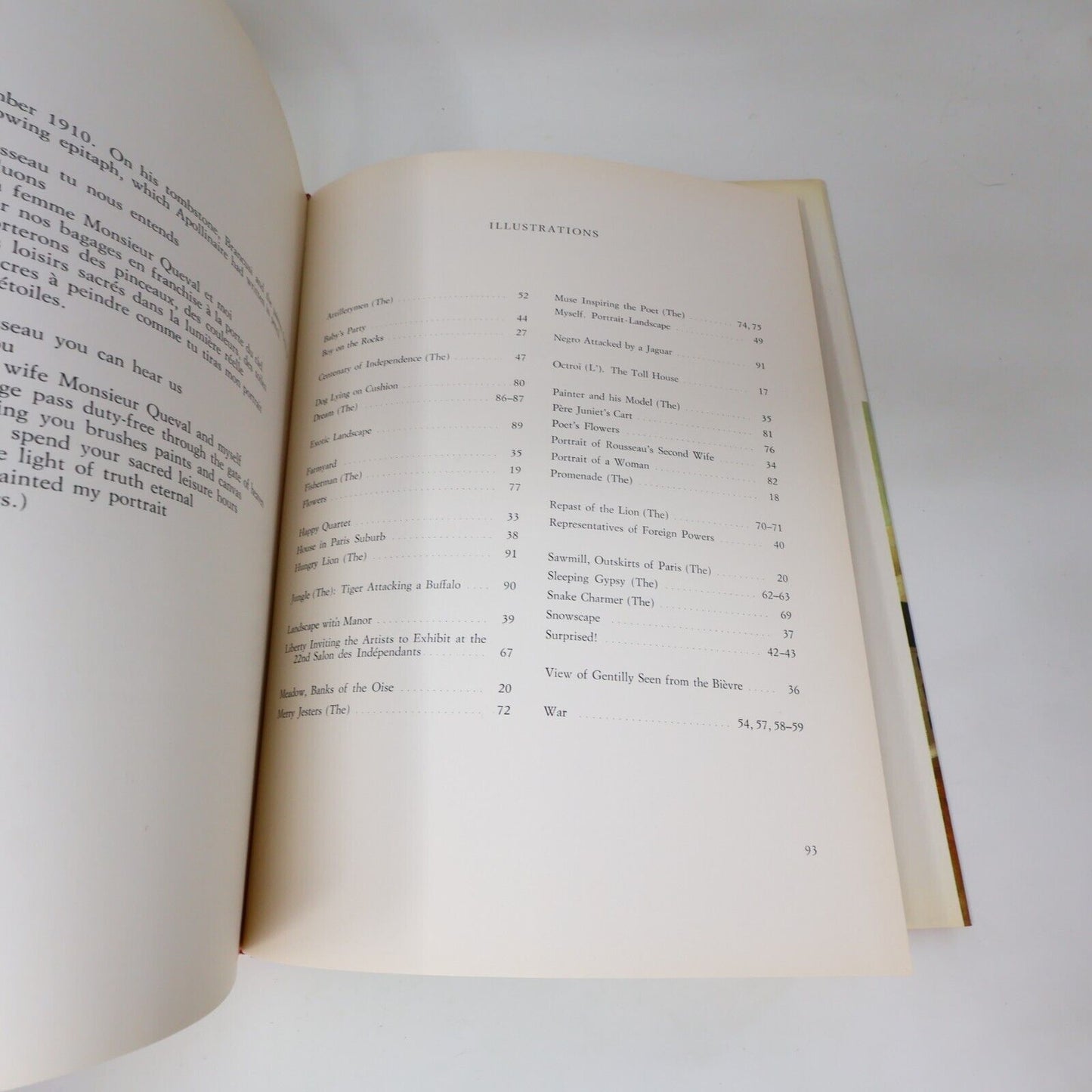 1979 Henri Rousseau The Douanier a File Artist's Monograph by Dora Vallier Book