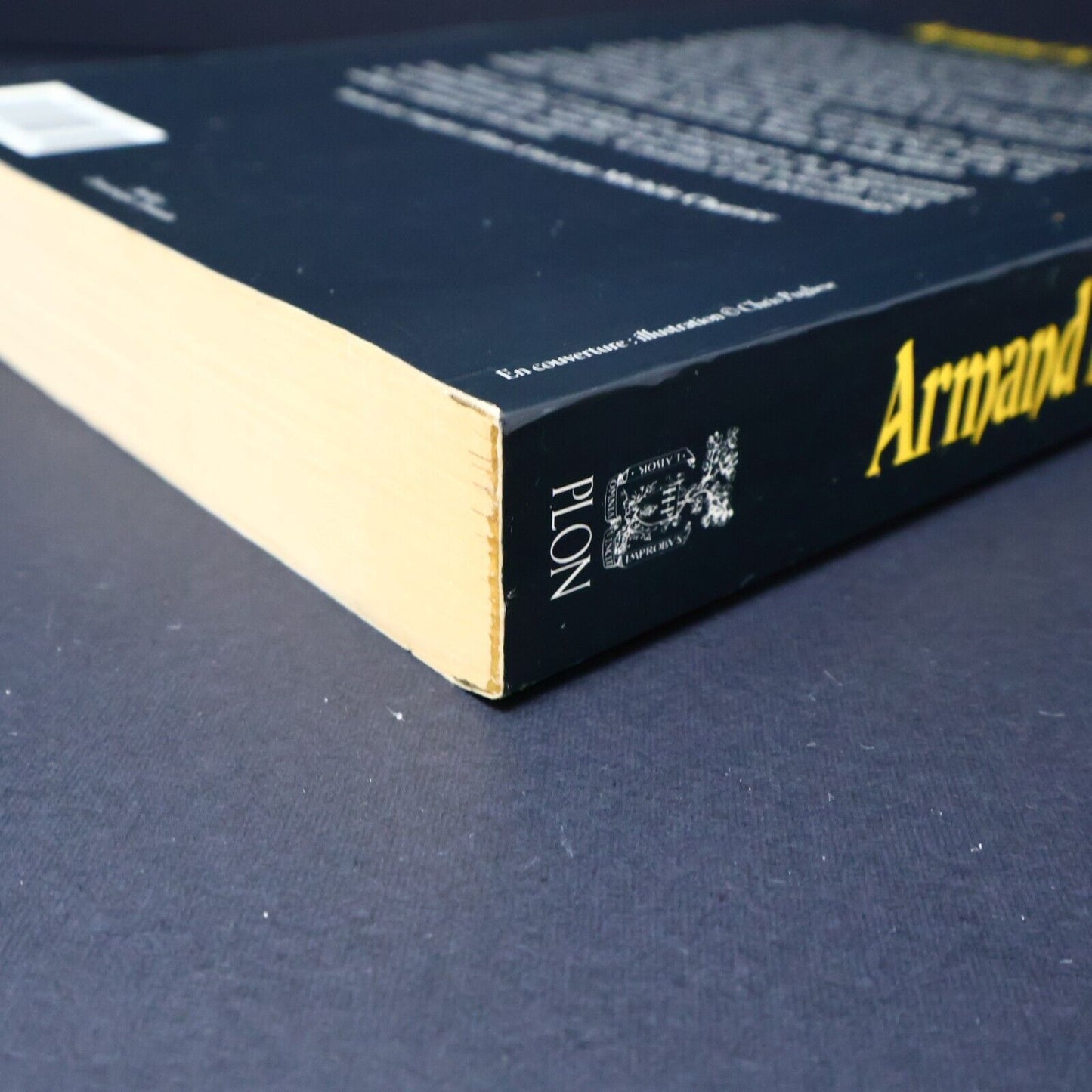 2001 Armand le Vampire de Anne Rice Vampires Plon Français Livre Paperback PB