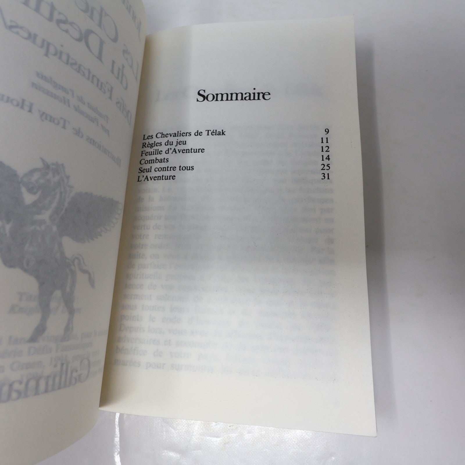 Les Chevaliers du Destin Jackson/ Livingstone Défis Fantastiques #55 LDVELH 1995