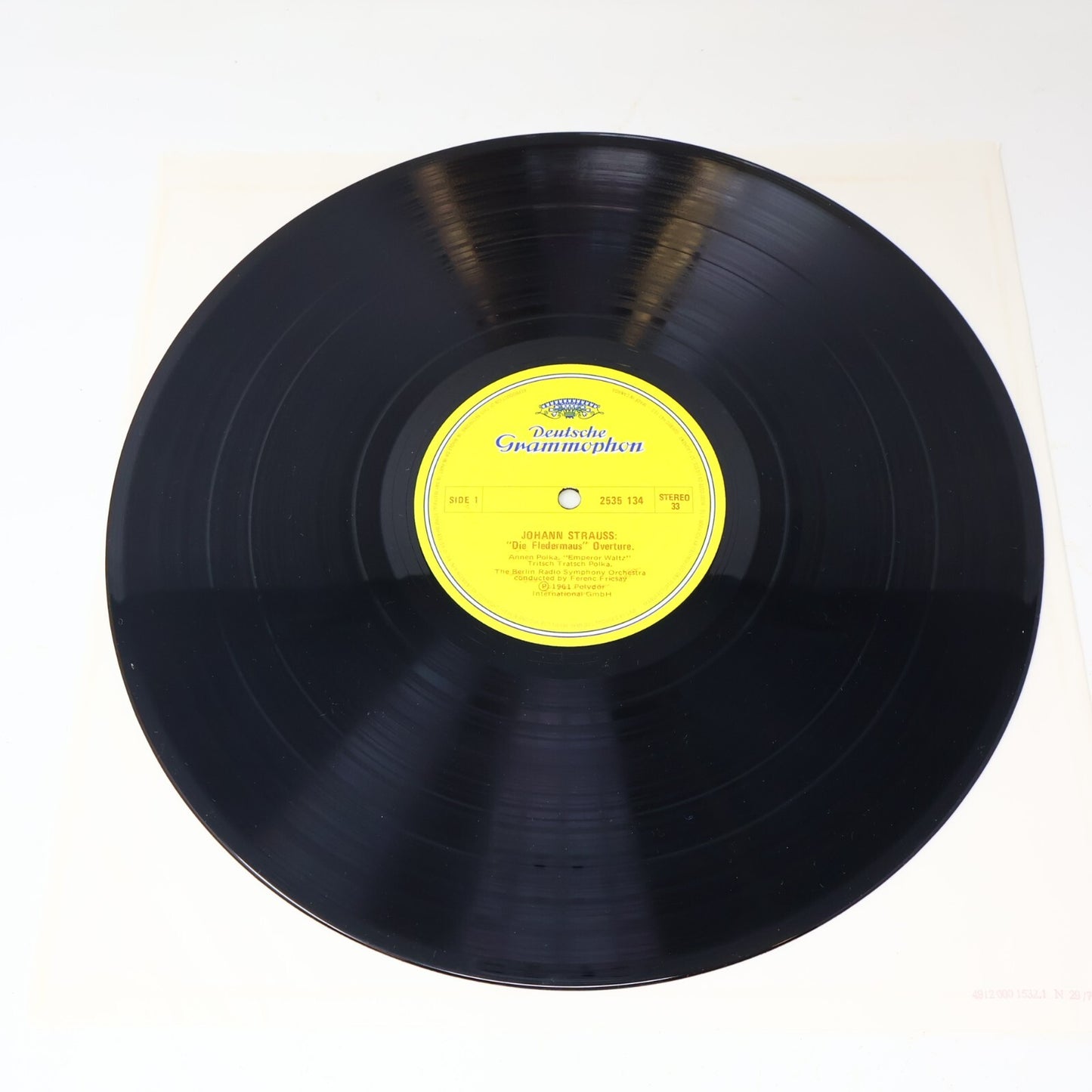 Emperor Waltz Ferenc Fricsay Berlin Radio Symphony Orchestra Record LP 2535 134