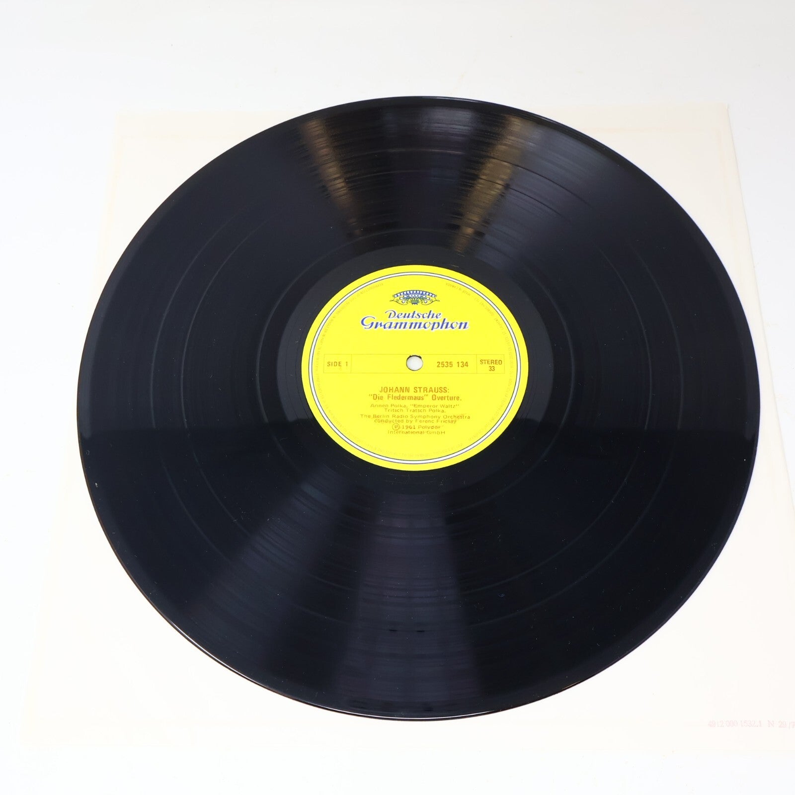 Emperor Waltz Ferenc Fricsay Berlin Radio Symphony Orchestra Record LP 2535 134