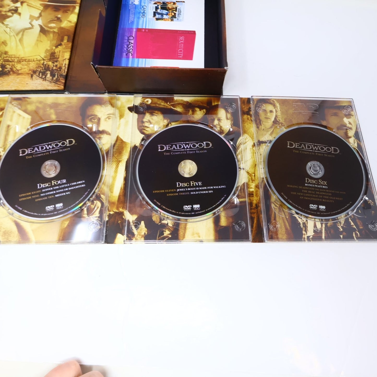 Deadwood DVD The Complete First Season HBO TV Series NTSC 16:9 English/Français