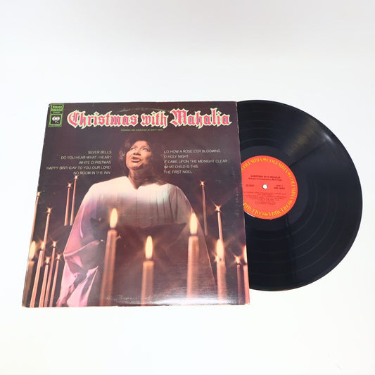 Christmas With Mahalia Jackson LP Record 1967 CS 9727 Marty Paich Silver Bells