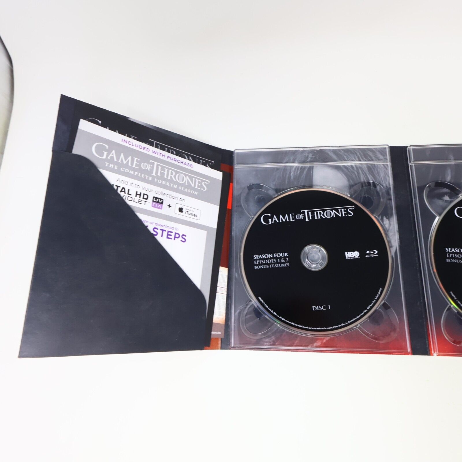 Game of Thrones / Le Trône de Fer Season 4 Blu-Ray Set HBO Tested NTSC John Snow