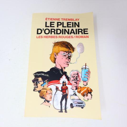 2023 Le Plein d'Ordinaire Étienne Tremblay Herbes Rouges Roman Famille Relations