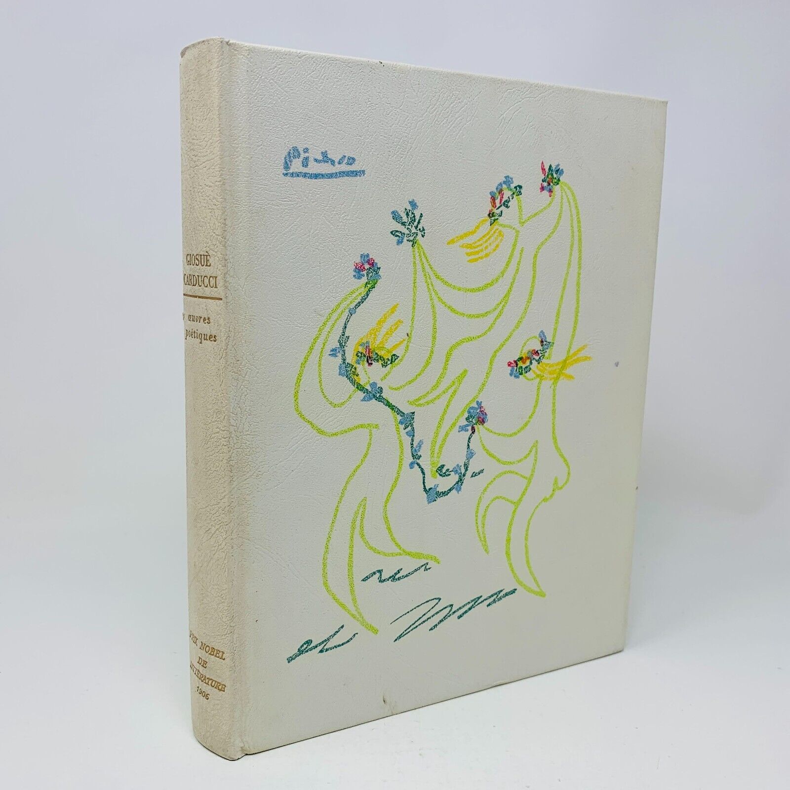 1960 Oeuvres Poétiques Rombaldi Nobel Littérature Giosuè Carducii Picasso Cover