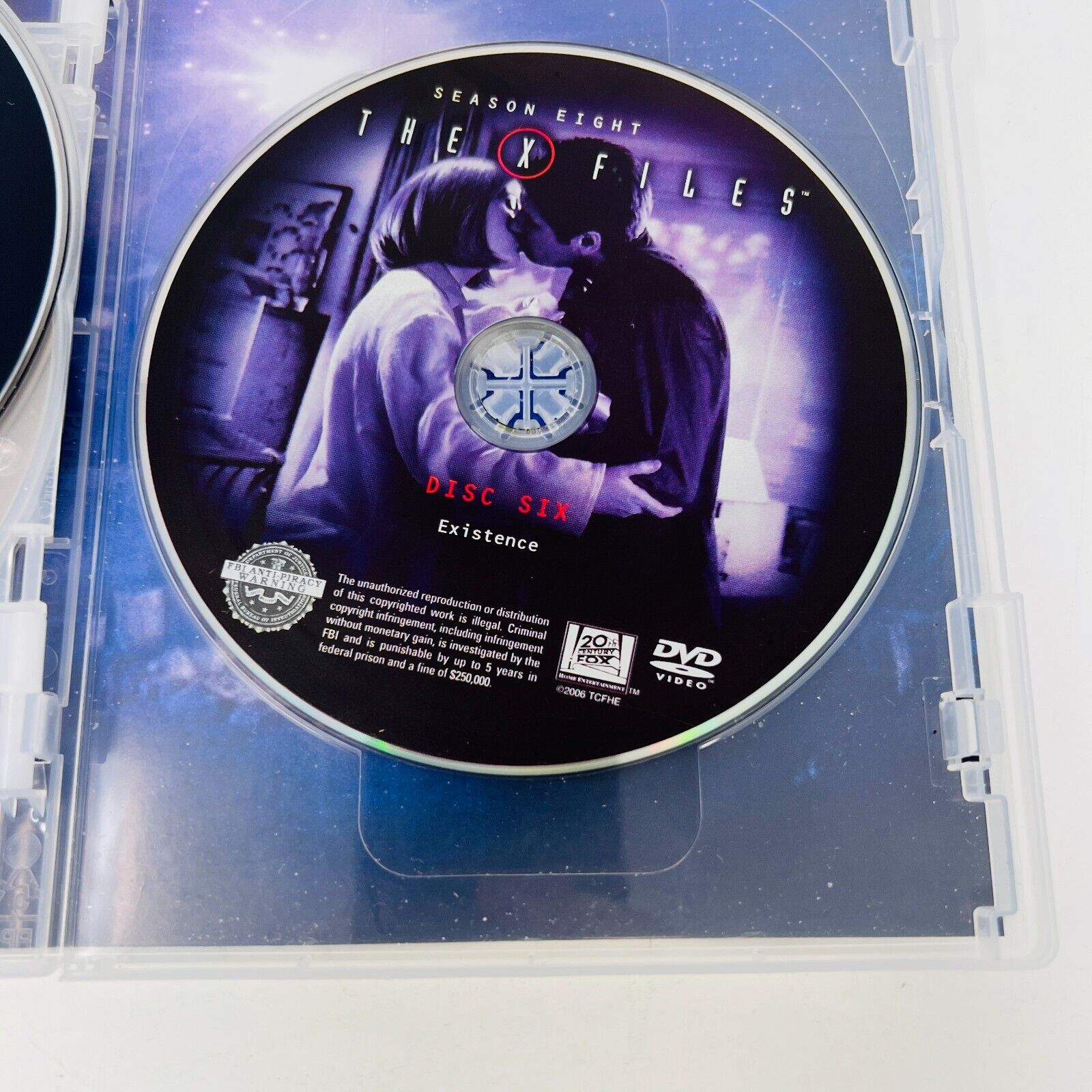 2009 The X-Files The Complete Season 8 DVD Tested 6-Discs NTSC English/Français