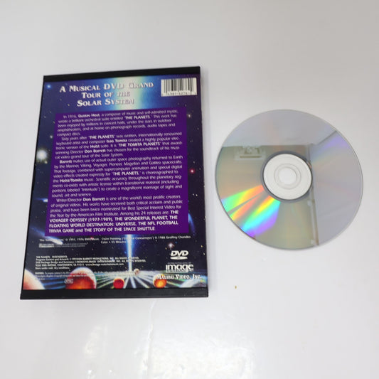 The Planets DVD 1997 Malibu Video Gustav Holst/Tomita NTSC Music Solar System