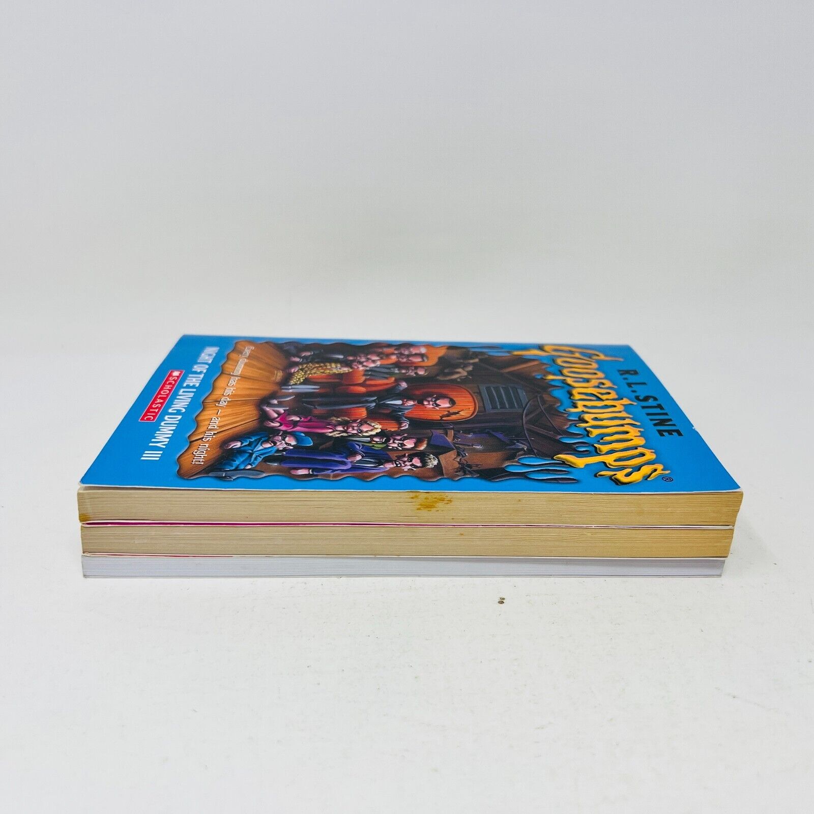 Night of the Living Dummy #1-3 Lot by R.L. Stine Goosebumps Scholastic Paperback