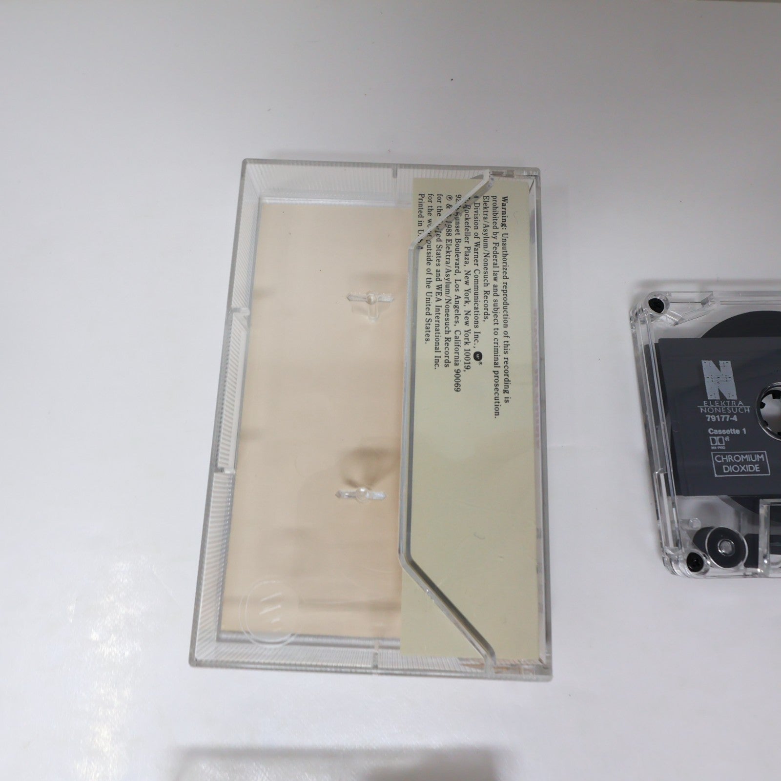 John Adams Nixon In China Opera in Three Acts 2x Cassettes Box Set Edo de Waart