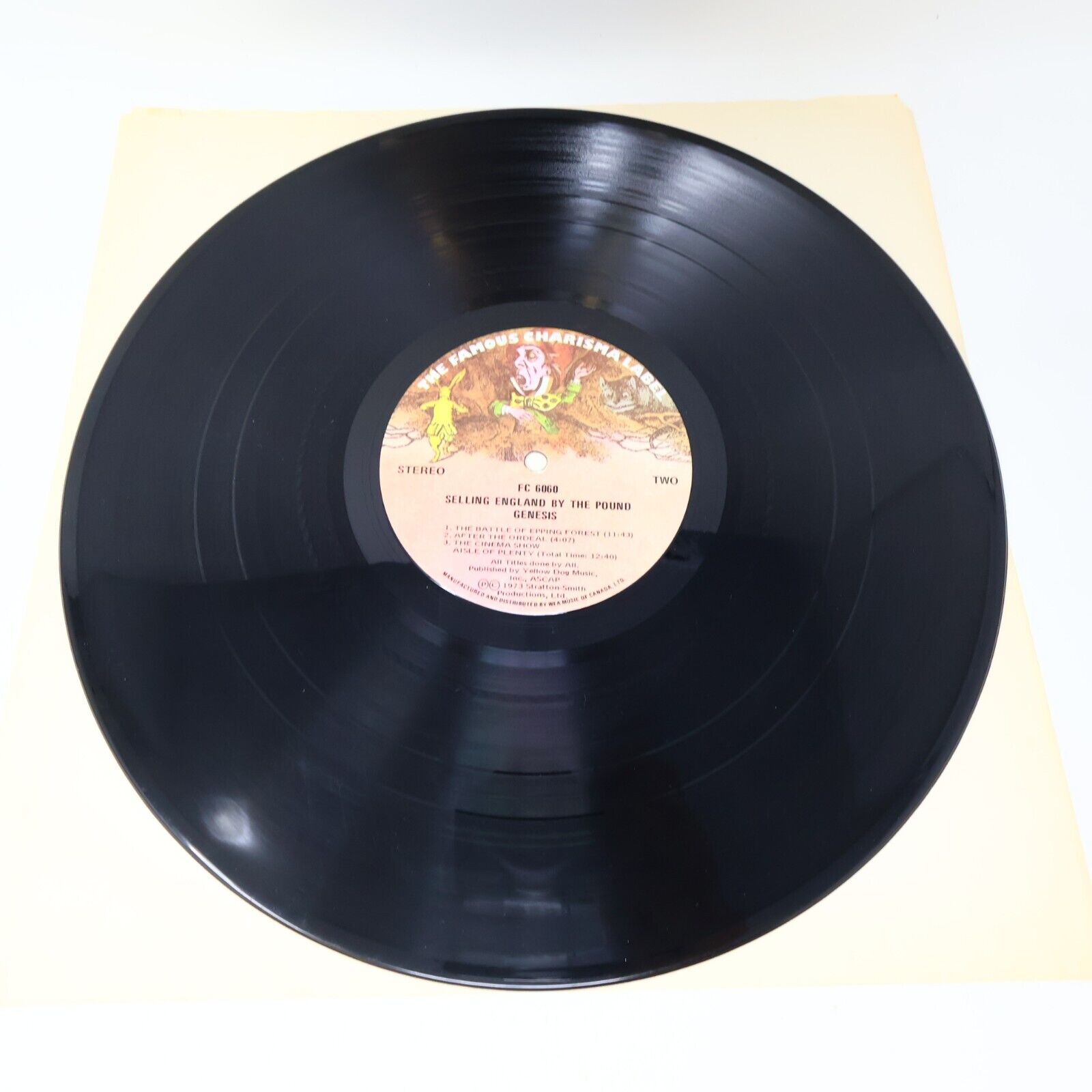 Genesis Selling England By The Pound LP Record Charisma FC 6060 Canada 1973