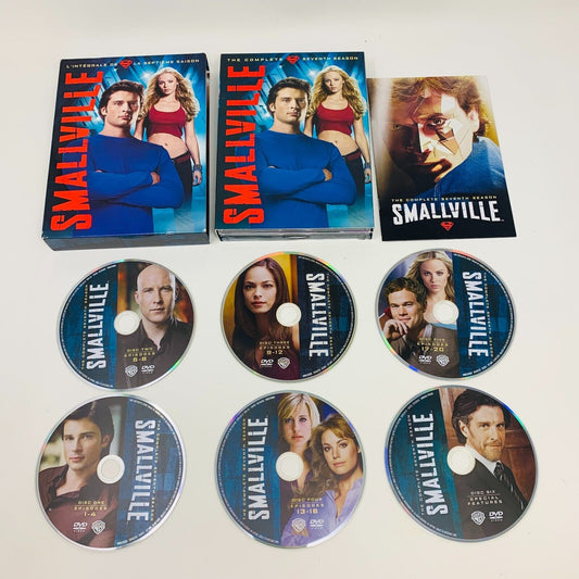 2009 Smallville L'Intégrale de la Septième Saison DVD Testé en Français Region 1